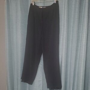 Talbots Women's Elegant Black Trousers